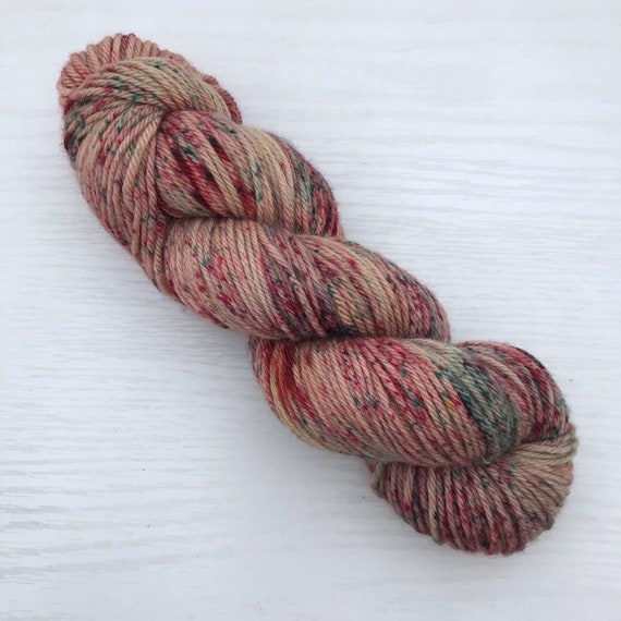 Jack DK - 100% Superwash Merino - Sugar Cookie - Ready to Ship Hand Dyed Yarn