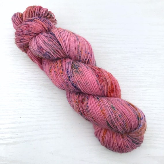 Cotton Candy - Aydan Sock - 75 Wool 25 Nylon - Ready to Ship Hand Dyed Yarn