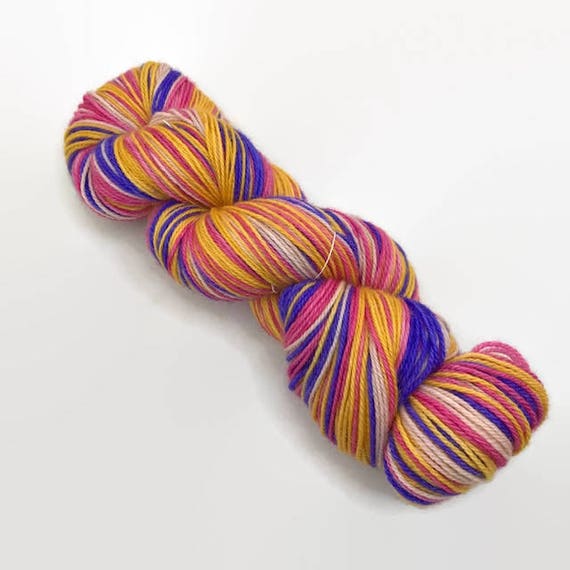 Summer Love Self-striping Sock - Multiple Bases