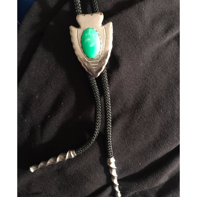 Arrowhead Bolo Pendant Neck Tie