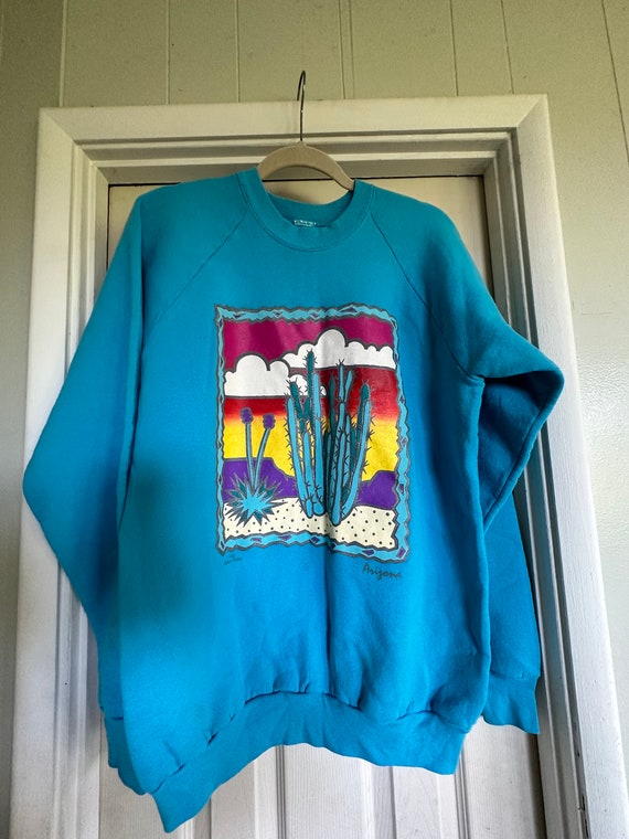 Vintage Arizona Graphic Desert Pullover Sweater