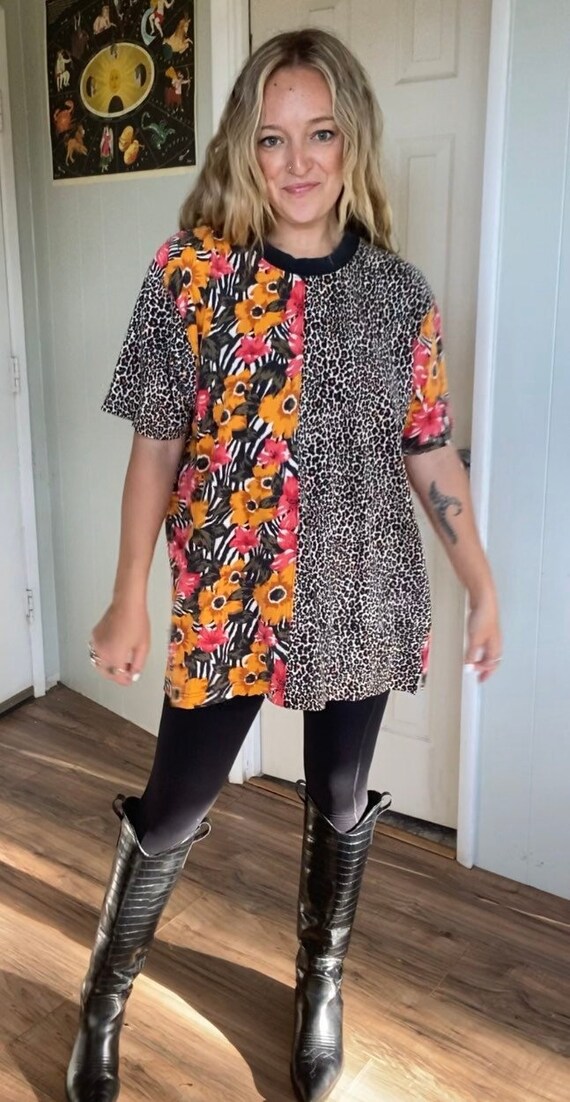 Vintage Flower Graphic T shirt Gem vintage-flower-graphic-t-shirt-gem