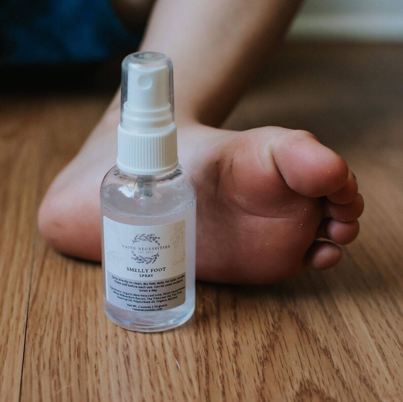 Smelly Foot Spray Antimicrobial Essential Oil Blend Etsy