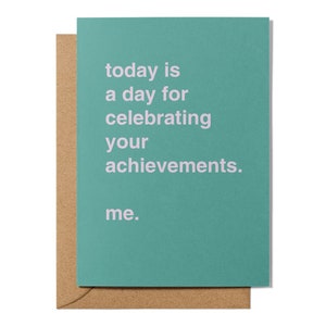 Celebrating Your Achievements Father's Day Greeting Card