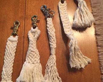 Macrame keychains