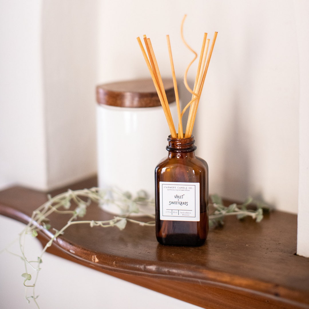 Natural Reed Diffuser: Apothecary Inspired, Pet & Kid Safe - Etsy