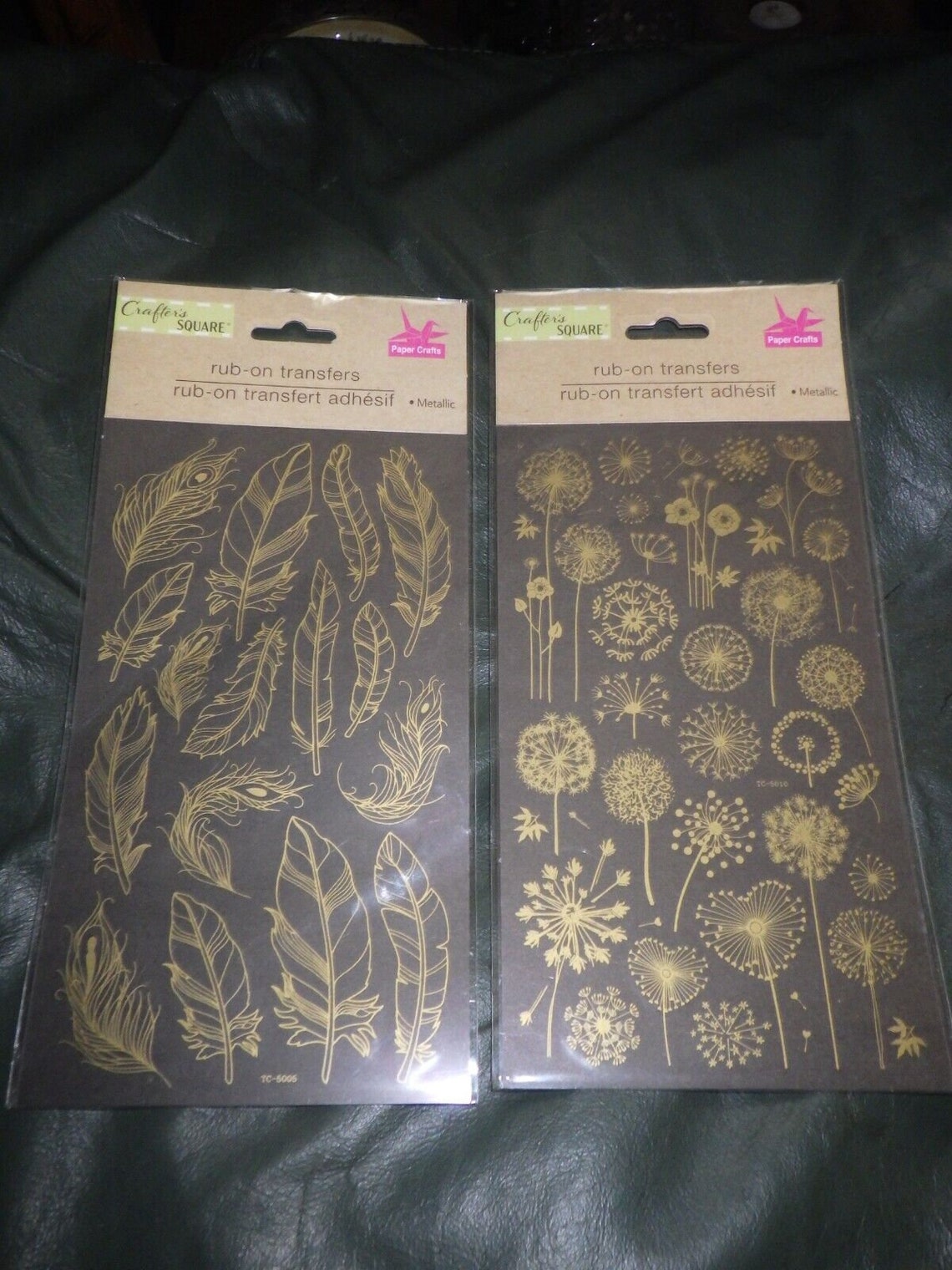 Crafters Square Stickers Rub on Transfers Etsy