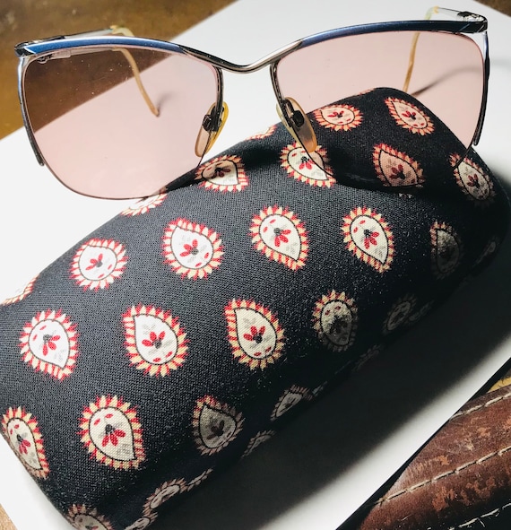 Safilo Elasta Oversized Prescription Glasses & Vera Bradley 