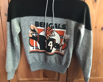 Cincinnati Bengals 1980s Player 14 hooded sweatshirt youth size 10-12