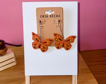 Mariposa Monarca Earrings