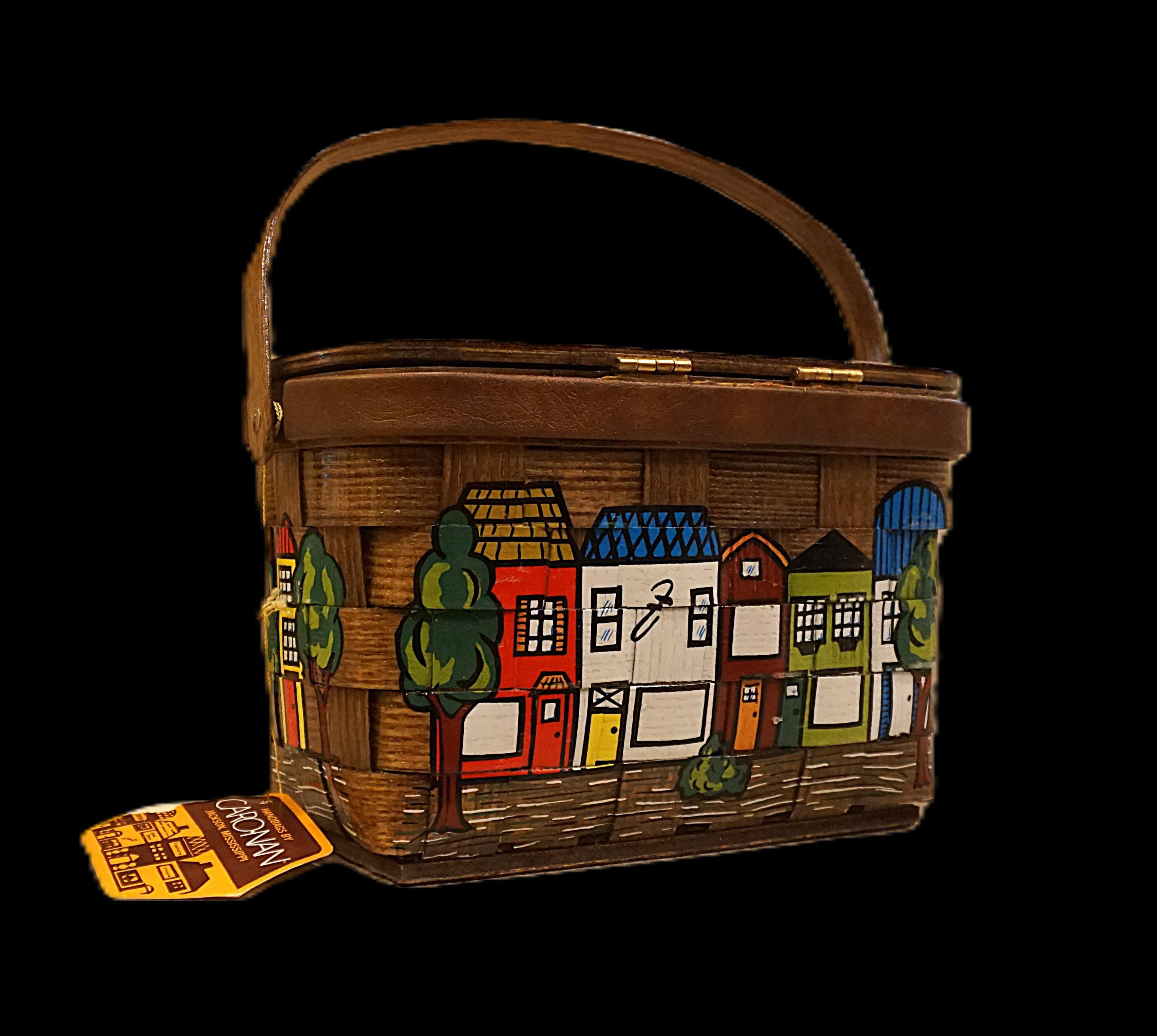 NWT Caro Nan Basket Purse, the Style Shop in Jackson Mississippi