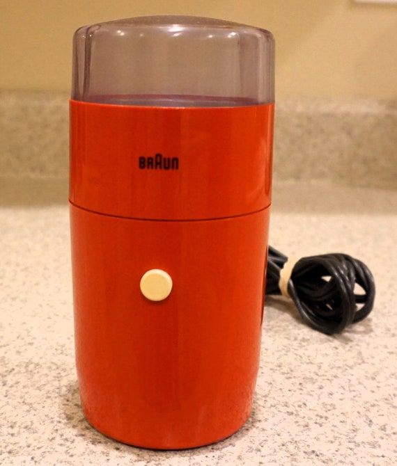 Iconic Braun KSM1 Electric Spice / Coffee Grinder Red -  Hong Kong