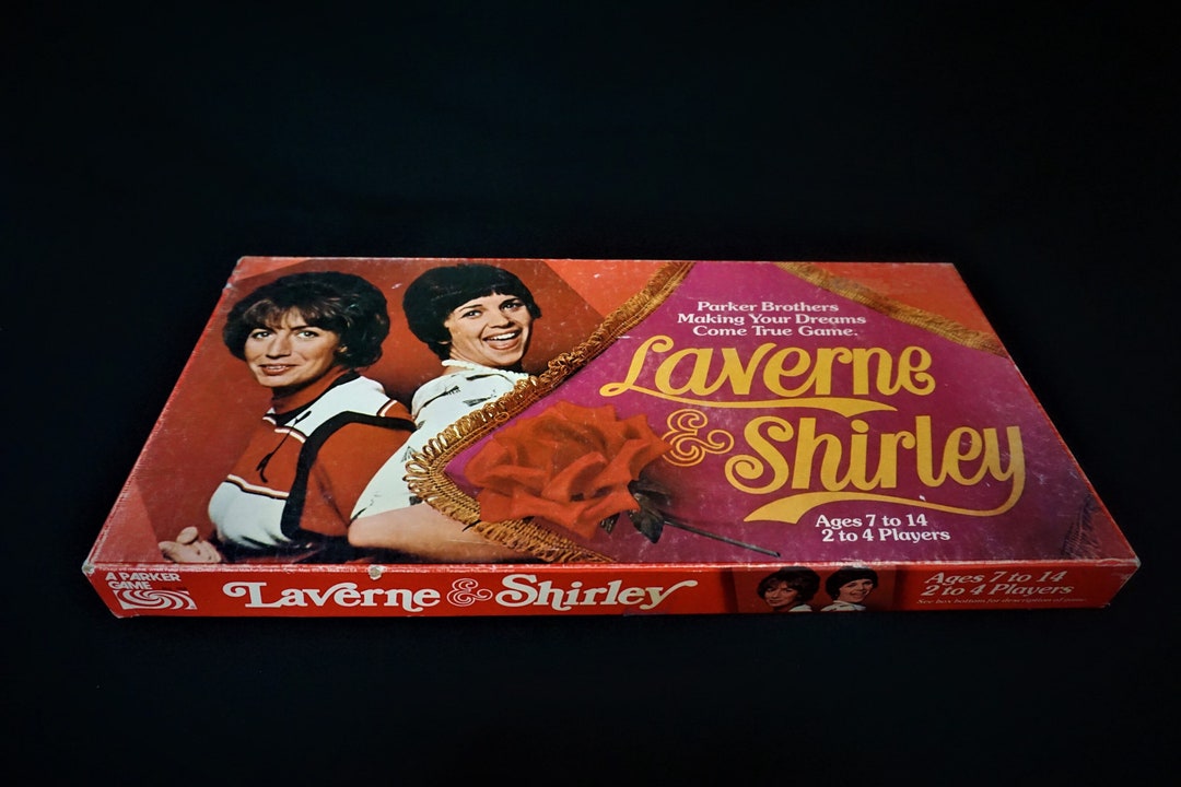 Laverne and Shirley Board Game, Complete, Parker Brothers, Vintage 1977