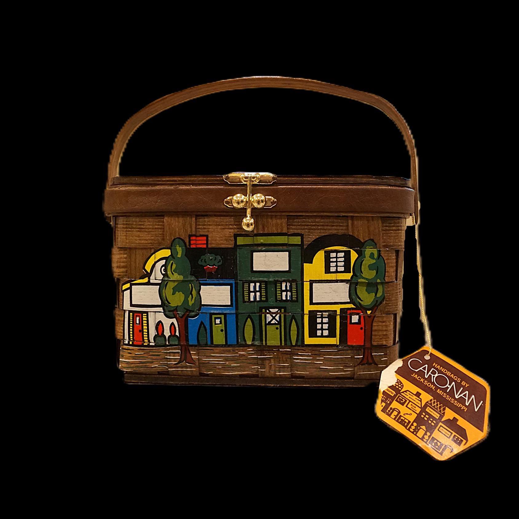 NWT Caro Nan Basket Purse, the Style Shop in Jackson Mississippi