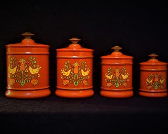 アンティーク クロメックス キャニスター 3個セットKROMEX ビンテージ