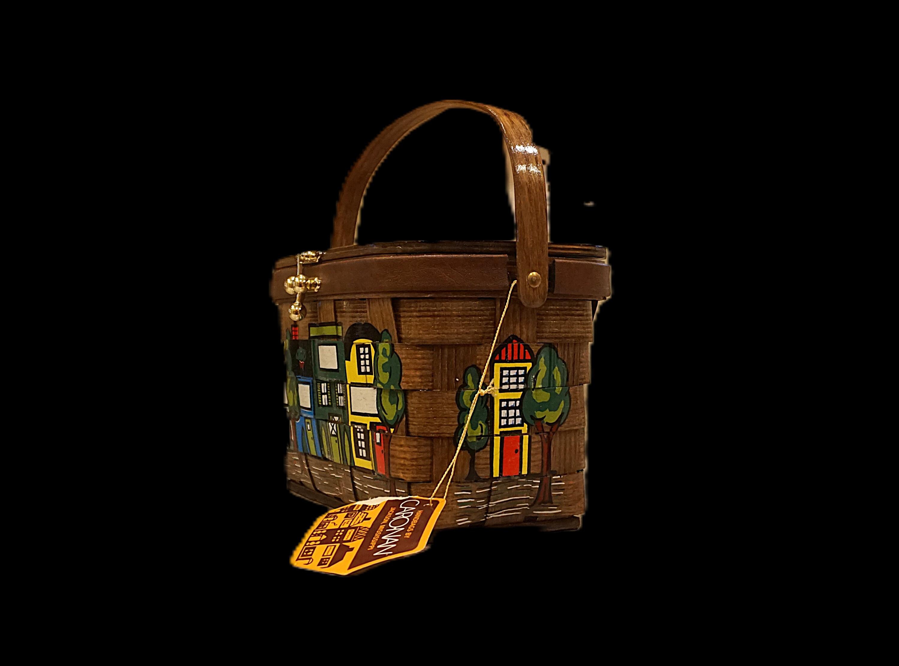 NWT Caro Nan Basket Purse, the Style Shop in Jackson Mississippi
