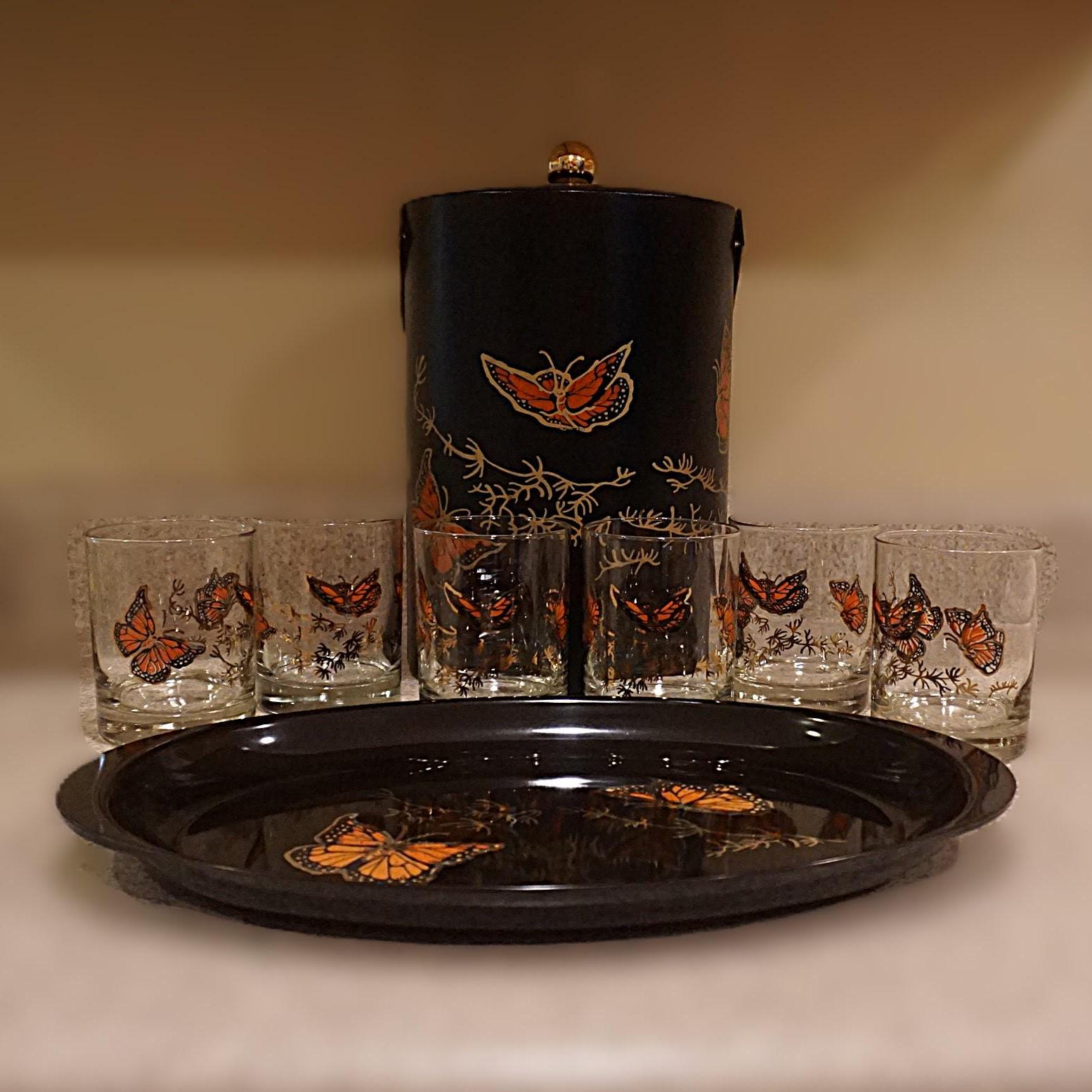 Couroc Tray Set - Etsy