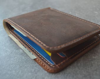 Leather Wallet Etsy - 