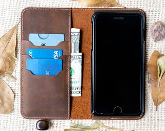 iPhone 12 Wallet, iPhone 14 case, Leather iPhone Case, iPhone 15 Pro Max, iPhone 13 Pro, iPhone 11 Pro Max, 11 Pro, 11 | Book Case