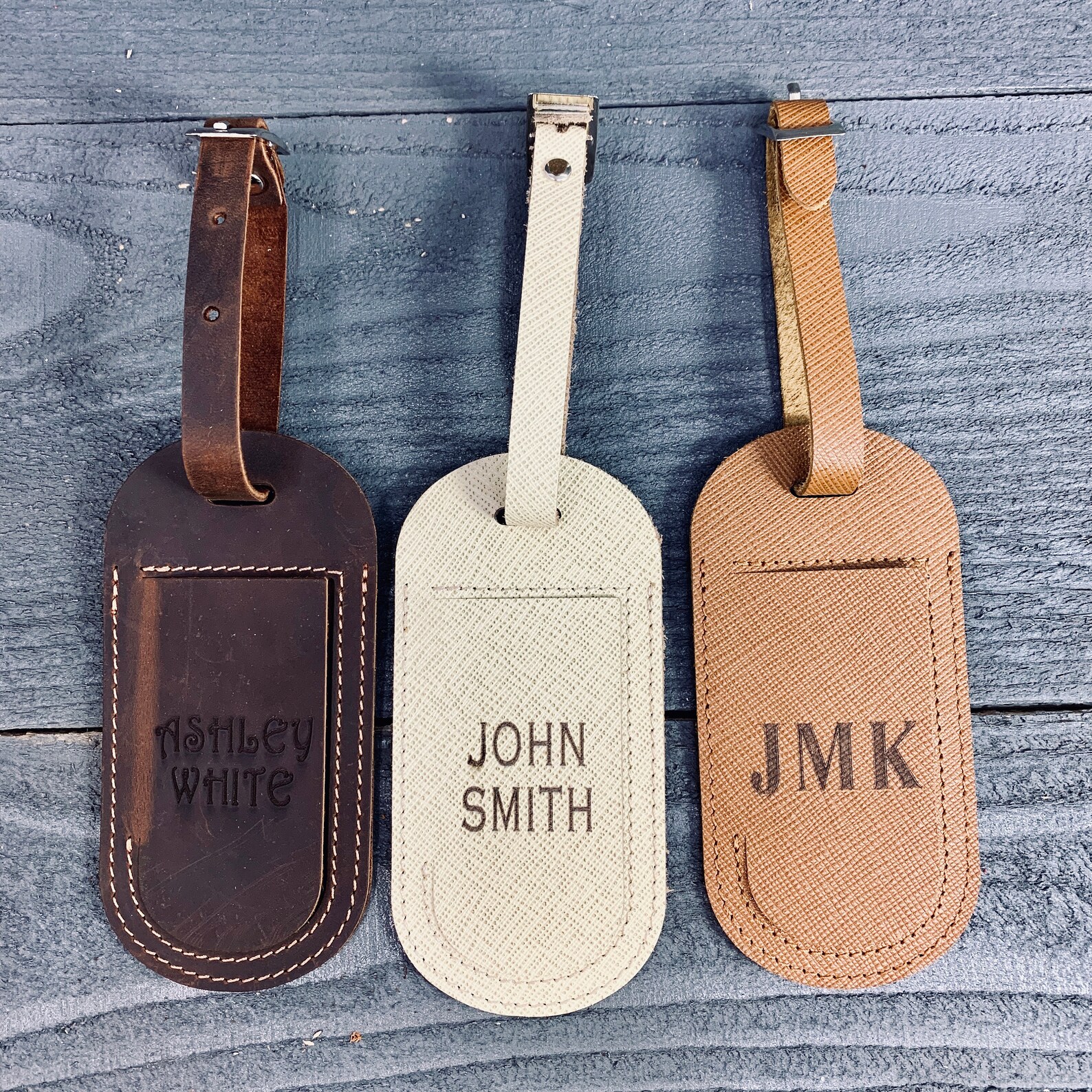 Luggage tags personalized Leather luggage tags luggage tag Etsy
