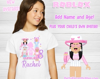 Roblox Girls Shirt Etsy Roblox Girls Shirt Etsy