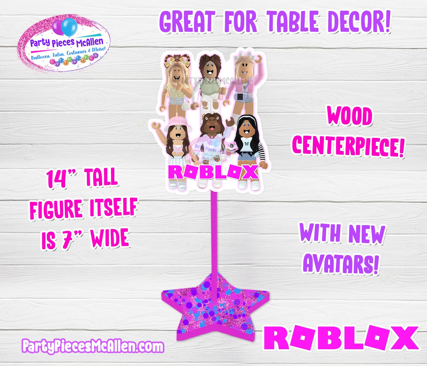 Roblox Centerpiece Roblox Party Decoration Roblox Candy | Etsy