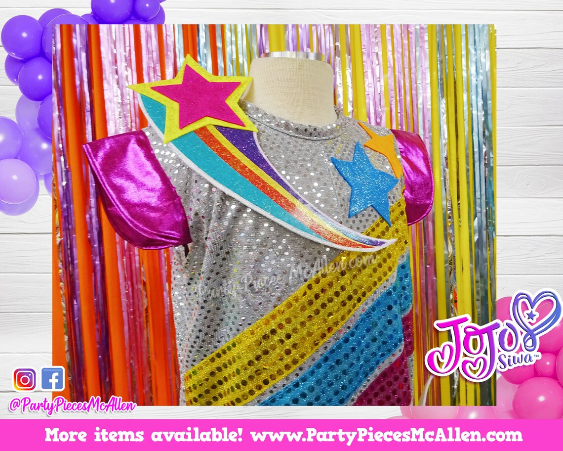 Jojo Siwa Costume Jojo Siwa Outfit Jojo Siwa Dress Up | Etsy