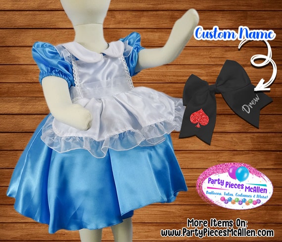 Will Ship After July 8th Alice In Wonderland Costume Etsy - alice in wonderland dress roblox