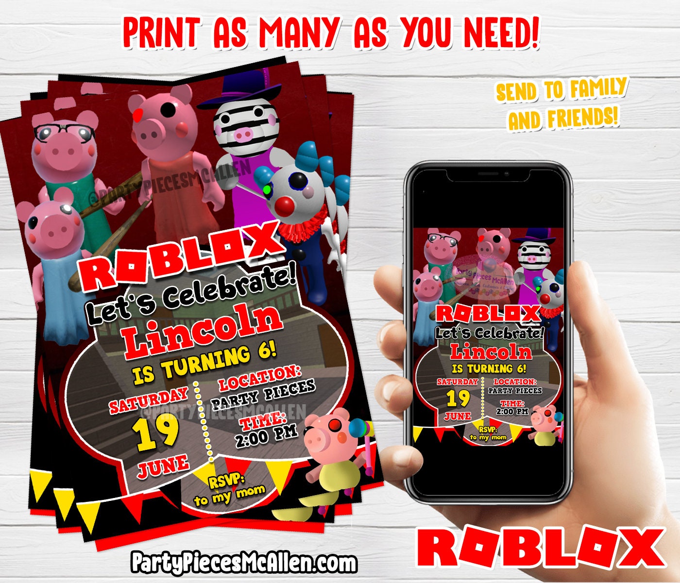 Piggy Roblox Invitation Piggy Roblox Invite Printable Etsy - piggy roblox invitation piggy roblox invite printable piggy roblox phone case Piggy Roblox Invitation Piggy Roblox Invite Printable Etsy - piggy roblox phone case