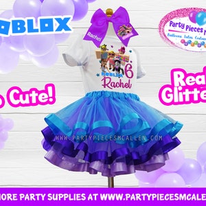 Roblox Tutu Outfit Roblox Grils Birthday Shirt Roblox Tutu Etsy - etsy best roblox outfits 2019 girls Roblox Tutu Outfit Roblox Grils Birthday Shirt Roblox Tutu Etsy - best roblox outfits 2019 girls