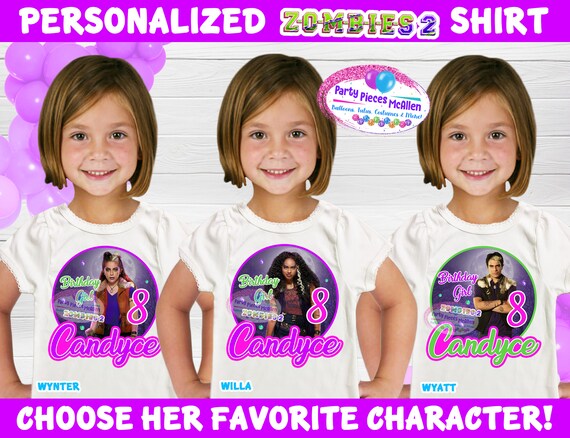 New Design Zombies 2 Werewolves Birthday Shirt Zombies 2 Etsy