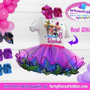 Cute Roblox Inspired Tutu Pink Blue Aqua Lime Green Silver Etsy - cute pink dress and bow roblox