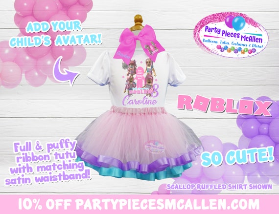 Roblox Pastel Colors Tutu Outfit With Custom Avatar Roblox Etsy - roblox japanese outfit