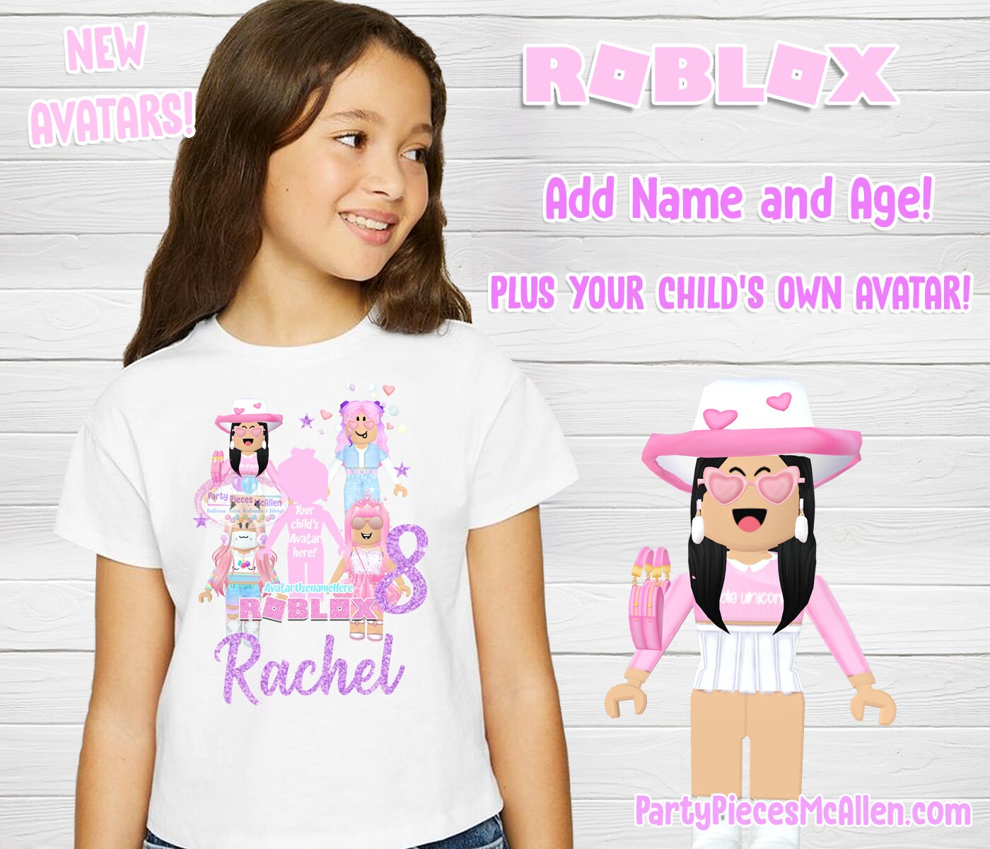 Roblox Girl Birthday Shirt Girl Roblox 
