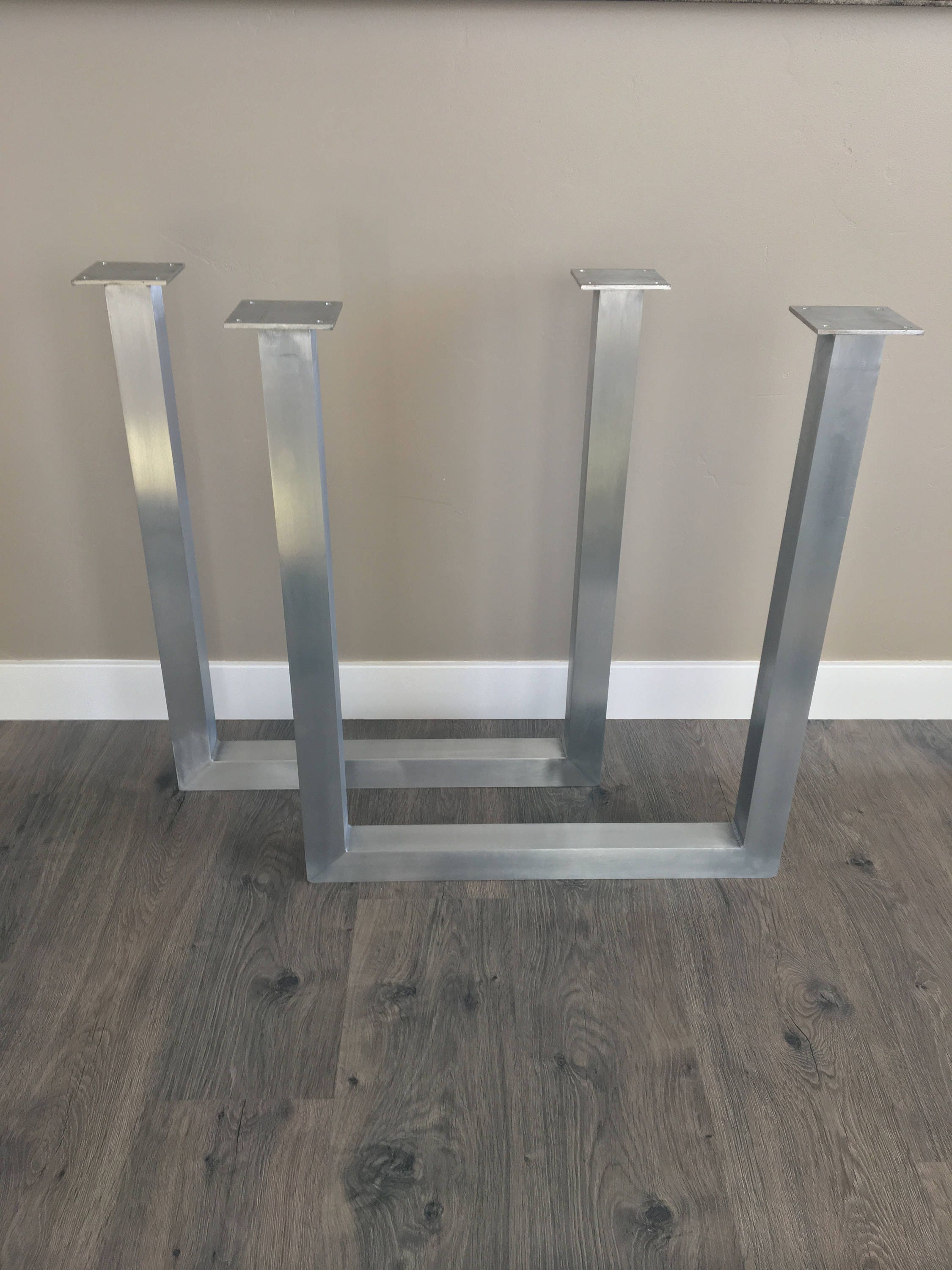 Aluminum table legs table case table legs modern table legs metal table base aluminum legs The Best metal table legs 2 square