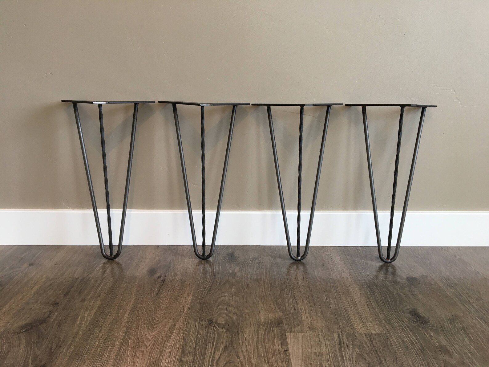Hairpin Metal Table Legs DIY Furniture Sizes 634 Etsy