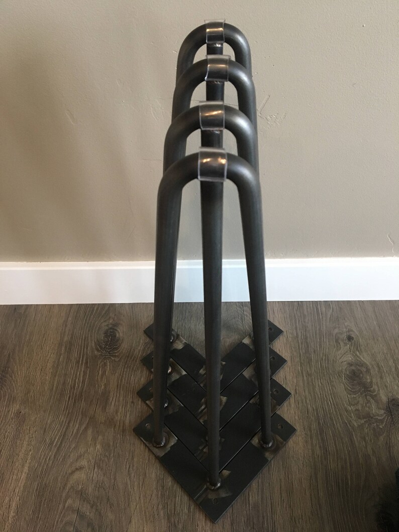 Hairpin Table Legs Heavy Duty 1/2 Hairpin Table Legs Mid Etsy