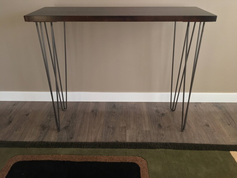Hairpin Table Legs Usa Made Raw Steel Mid Century Modern Coffee Metal Furniture