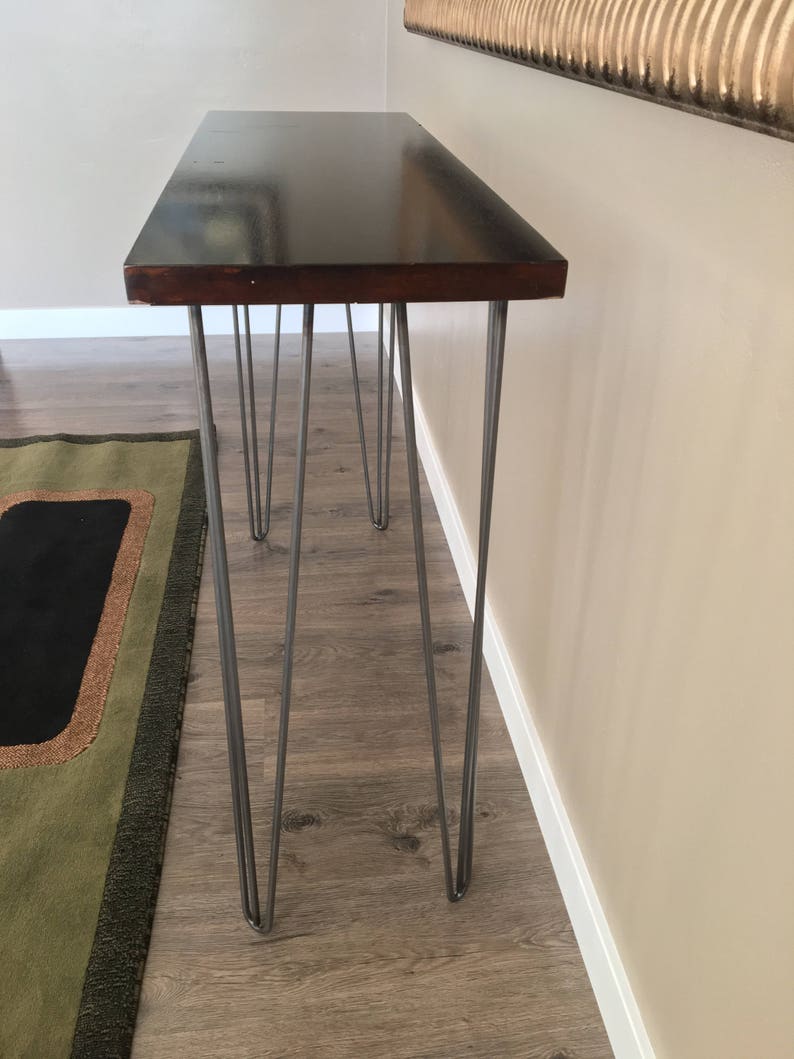 Hairpin Table Legs USA Made RAW STEEL Hairpin Legs Hairpin Etsy