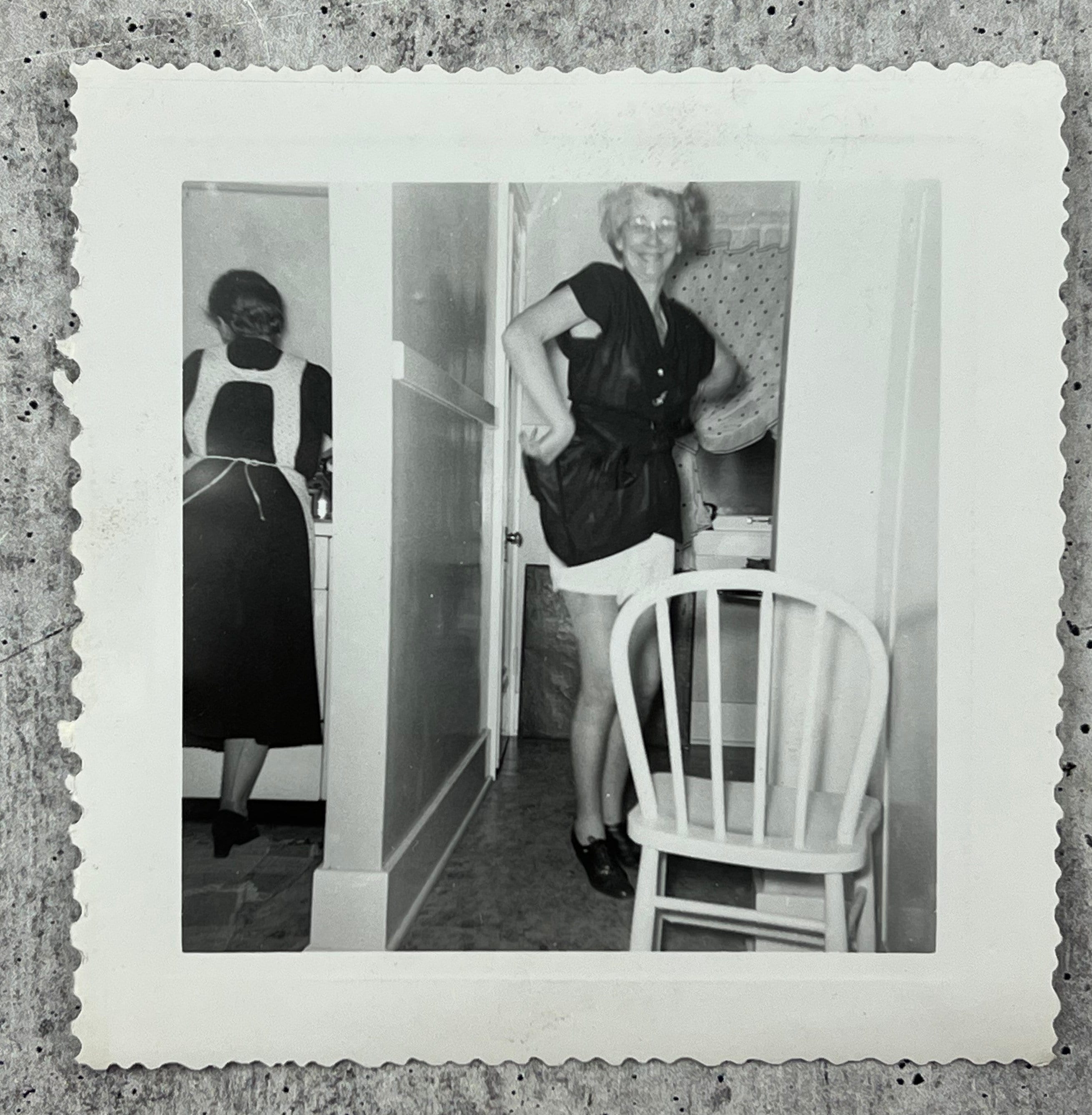 Original Vintage Photograph Floozy Alert Women 6819 Etsy