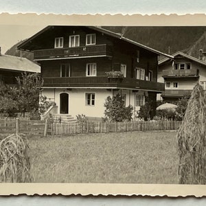 Vintage Original Photo &#39;Mountain Chalets&#39;  Photograph #37-1