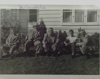 Vintage Janesville Boys Club Photograph 1950's Found Photo Vernacular Snapshot #50-21