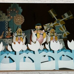 Vintage Original Photos Small World Characters 1980s Photograph Disneyland Anaheim CA 70-11 image 2