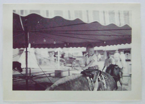 Oregon Centennial Expo 1959 Pony Rides Carnival Vintage Photos | Etsy