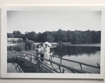 Vintage Original Photo 'Wedding Day' 1960s Bridge Photograph #36-116