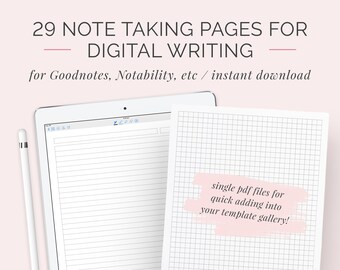 Goodnotes Template Etsy