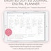 Undated Digital Bullet Journal Planner | Customisable GoodNotes DigiBujo Hyperlinked Organiser | iPad and Tablet Calendar | Instant Download