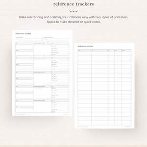 Essay Guide and Planner Printable Pack | School, College, University Student Essay Writing Template | Instant Download | A4 and Letter image 4