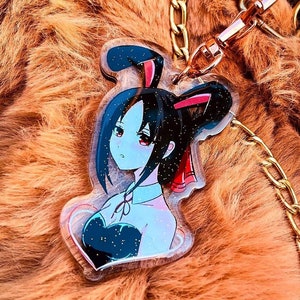 Bunny Girl Acrylic Keychain KawaiixHawaii image 1