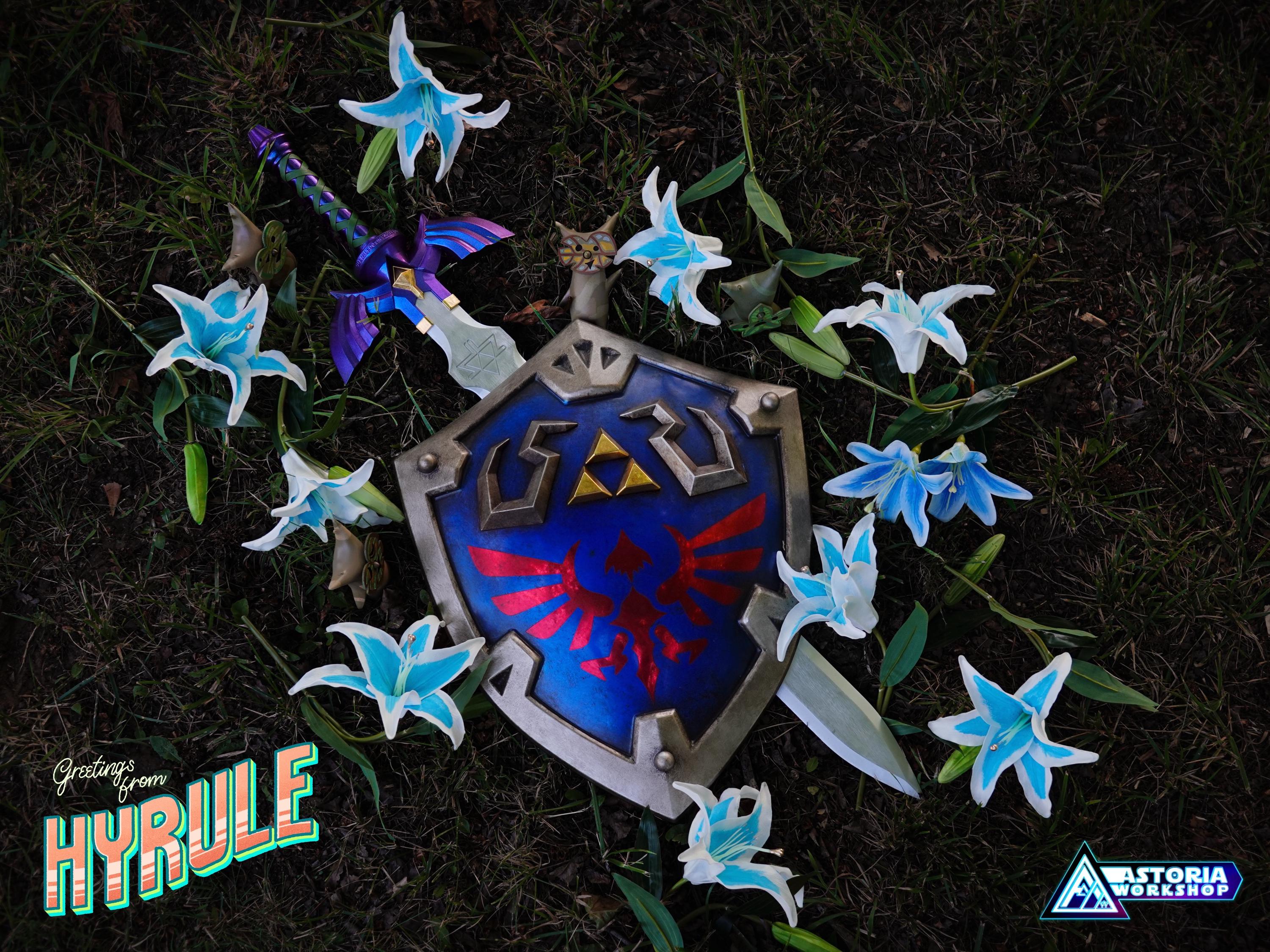 ゼルダの伝説 トワイライトプリンセス 最強メタルアイテムコレクション 7種類 ゼルダの伝説 マスターソード V3 等身大メタルレプリカ、ブレス オブ
